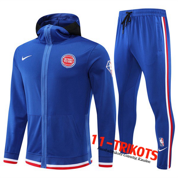 Trainingsanzug Detroit Pistons Blau 2022