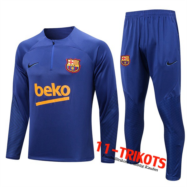 Trainingsanzug FC Barcelona Blau 2022/2023