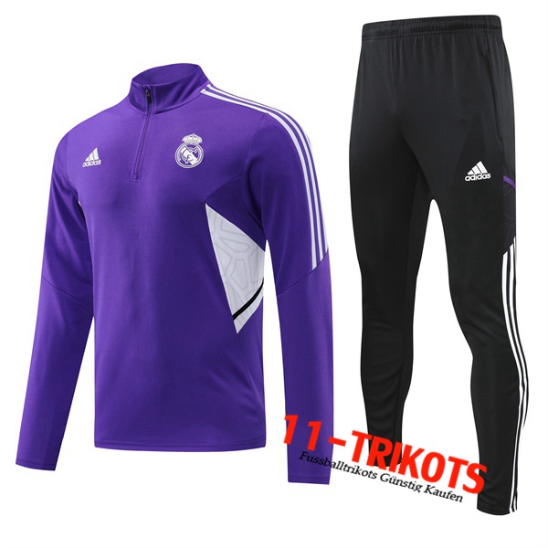 Trainingsanzug Real Madrid lila 2022/2023