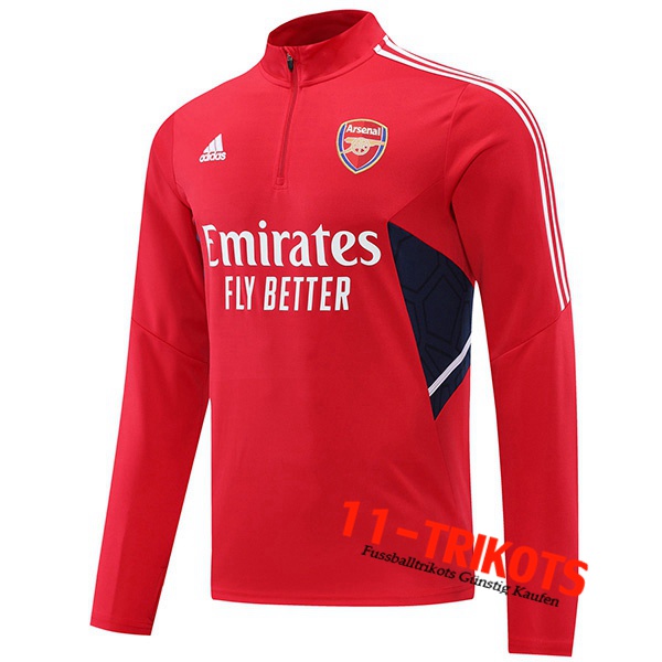 Training Sweatshirt Arsenal Rot 2022/2023