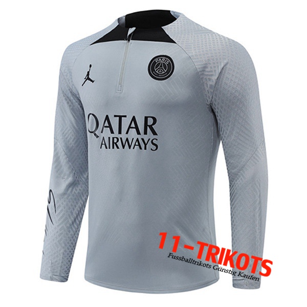 Training Sweatshirt Jordan PSG Grau 2022/2023