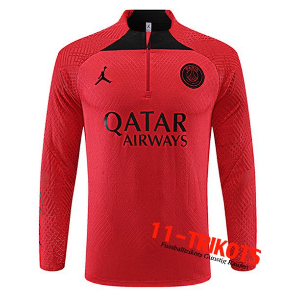 Training Sweatshirt Jordan PSG Rot 2022/2023