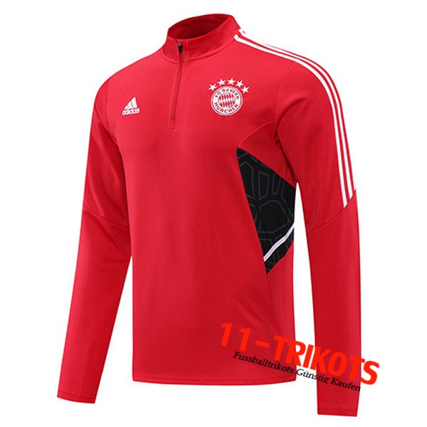 Training Sweatshirt Bayern München Rot 2022/2023