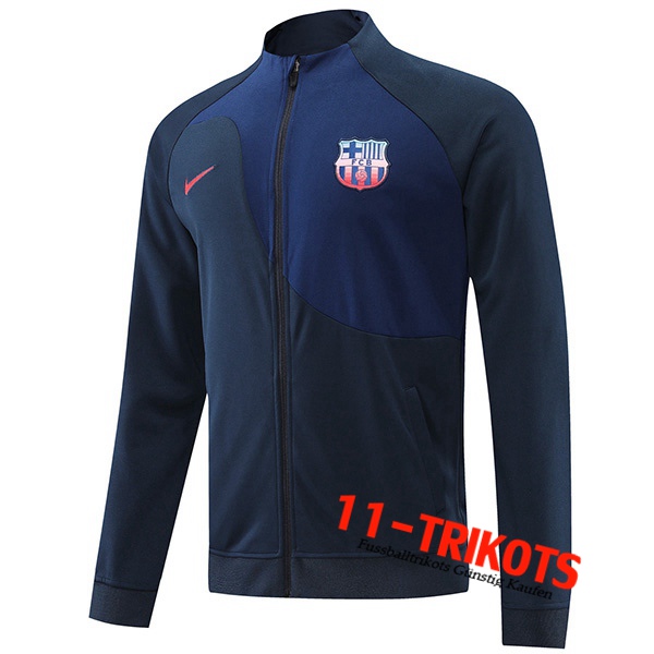 Trainingsjacke FC Barcelona Navy blau 2022/2023