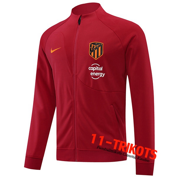 Trainingsjacke Atletico Madrid Rot 2022/2023