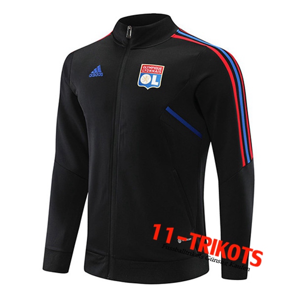 Trainingsjacke Lyon Schwarz 2022/2023