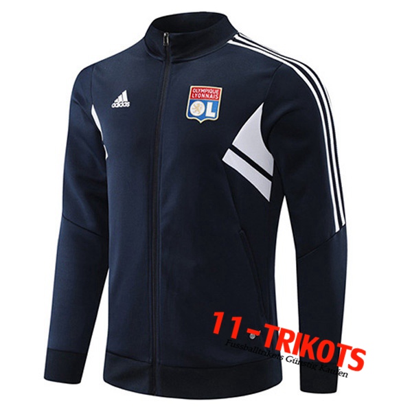 Trainingsjacke Lyon Schwarz/Weiß 2022/2023