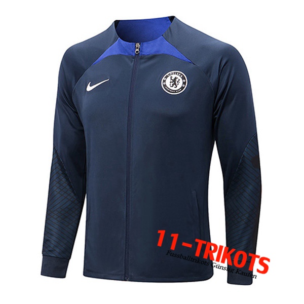 Trainingsjacke FC Chelsea Schwarz/Blau 2022/2023