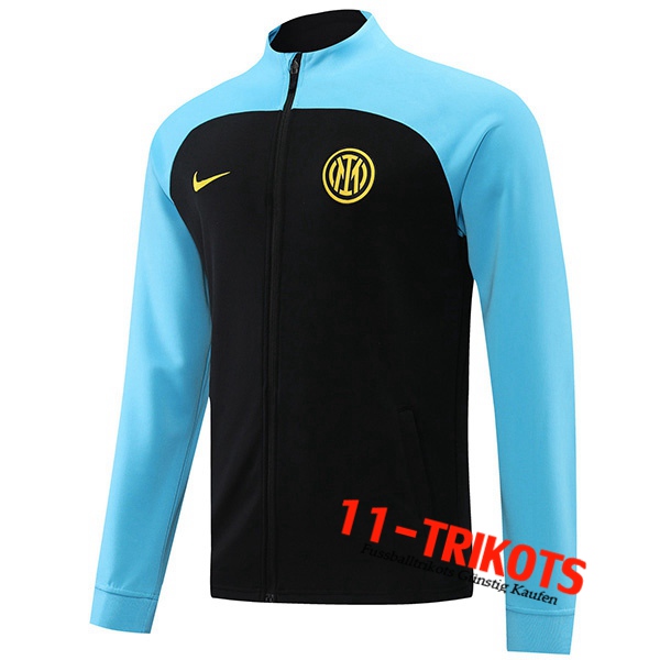 Trainingsjacke Inter Milan Schwarz/Blau 2022/2023