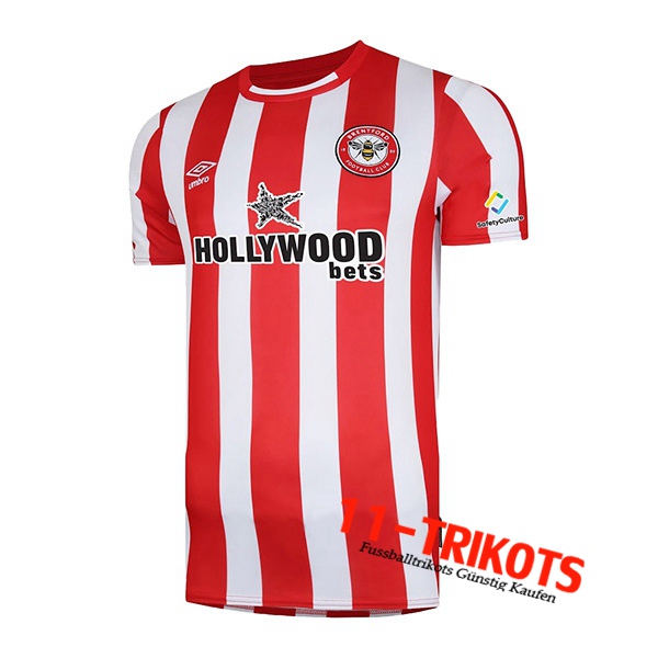 Neues Brentford Heimtrikot 2022/2023