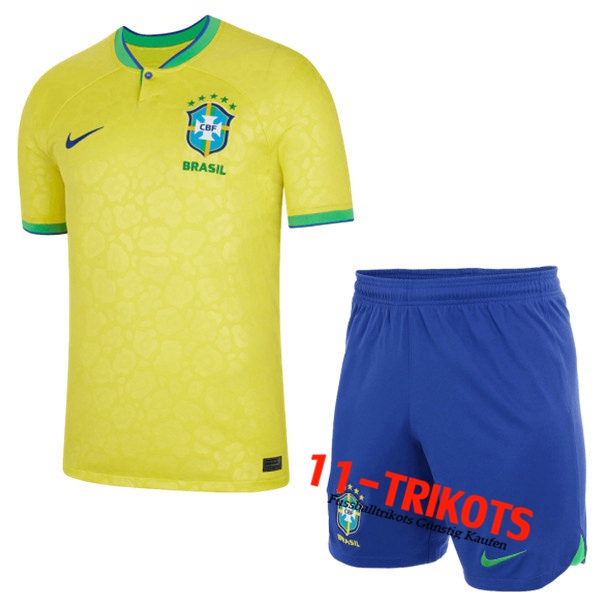 Brasilien Heimtrikot + Shorts 2022/2023