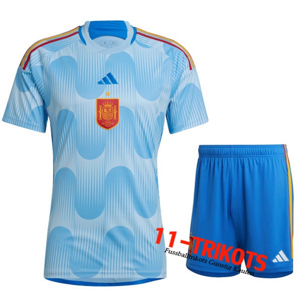 Spanien Auswärtstrikot + Shorts 2022/2023