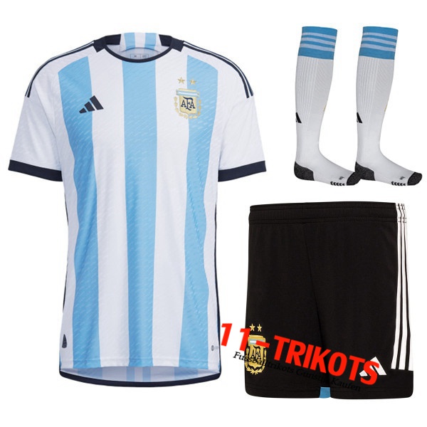 Argentinien Heimtrikot (Short + Socken) 2022/2023