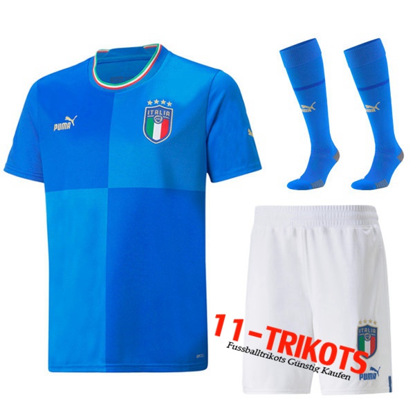Italien Heimtrikot (Short + Socken) 2022/2023