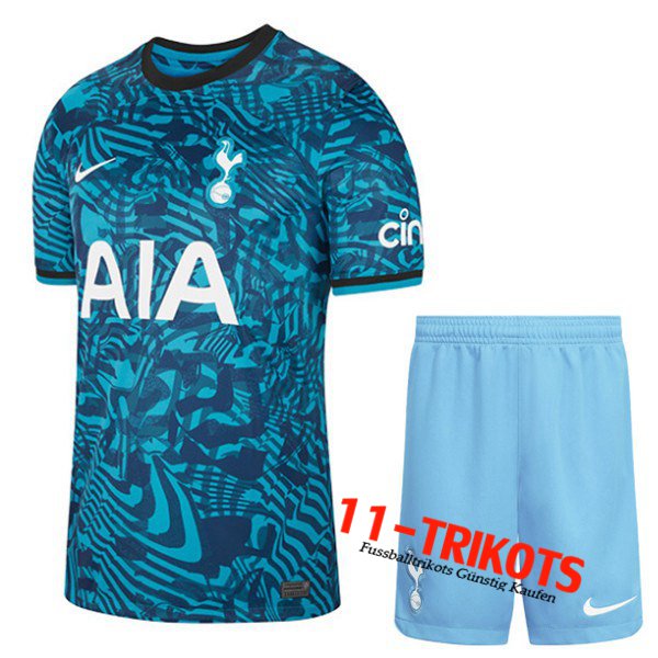 Neues Tottenham Hotspur Kinder Third Trikot 2022/2023