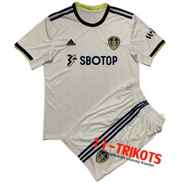 Neues Leeds United Kinder Heimtrikot 2022/2023