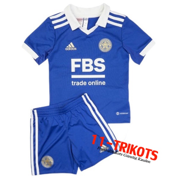 Neues Leicester City Kinder Heimtrikot 2022/2023