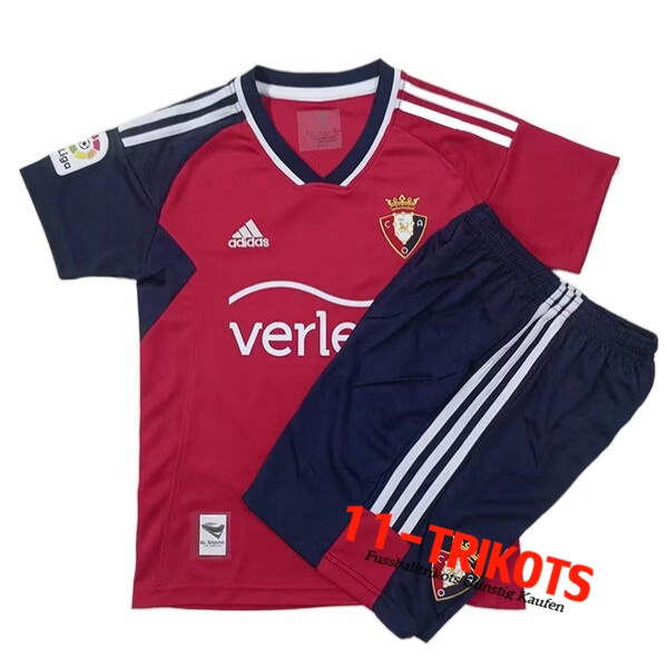 Neues Atletico Osasuna Kinder Heimtrikot 2022/2023