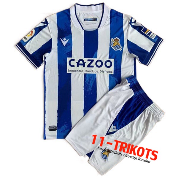 Neues Real Sociedad Kinder Heimtrikot 2022/2023