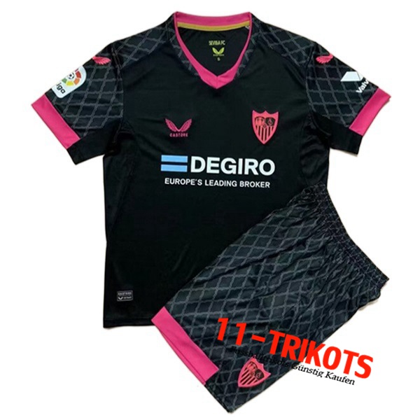 Neues Sevilla FC Kinder Third Trikot 2022/2023