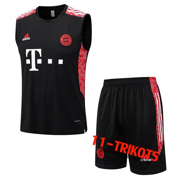 Bayern München Trainingstrikot + Shorts Schwarz 2022/2023