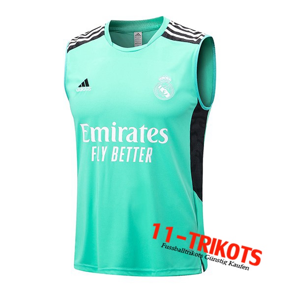 Real Madrid Trainingstrikot Grün 2022/2023