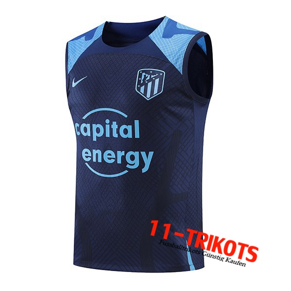 Atletico Madrid Trainingstrikot Meerblau 2022/2023