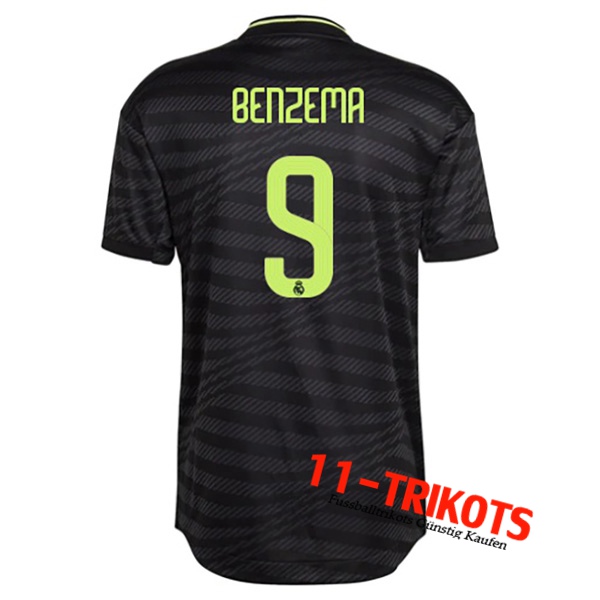 Real Madrid (BENZEMA #9) Third Trikot 2022/2023