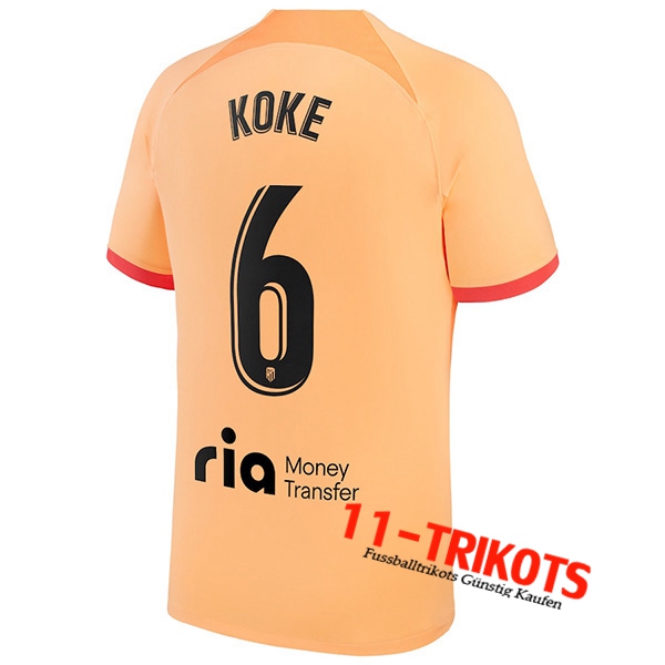 Atletico Madrid (KOKE #6) Third Trikot 2022/2023