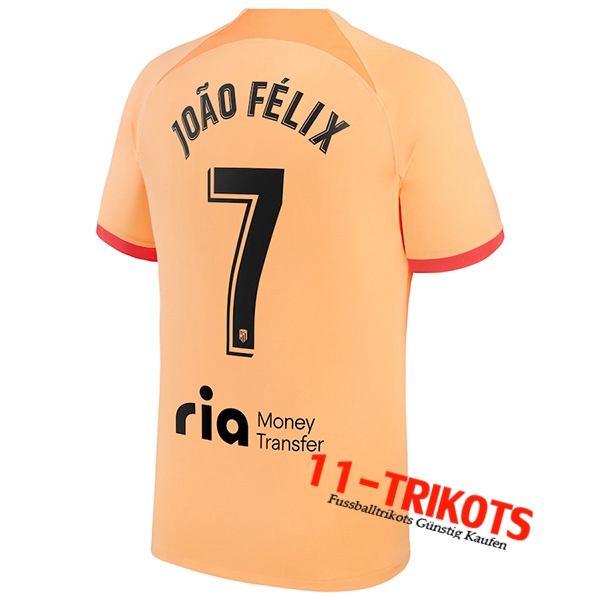 Atletico Madrid (JOÃO FÉLIX #7) Third Trikot 2022/2023