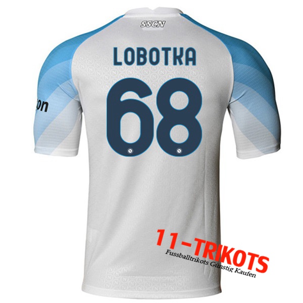 SSC Naples (LOBOTKA #68) Auswärtstrikot 2022/2023