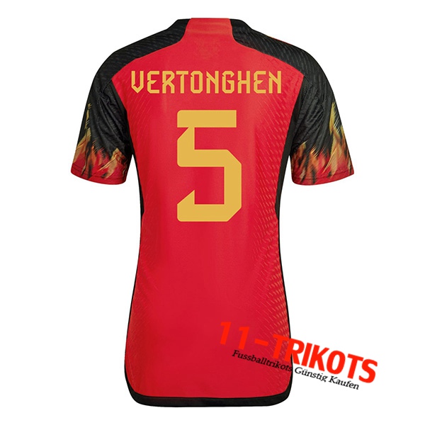 Belgien (GrünONGHEN #5) Heimtrikot 2022/2023