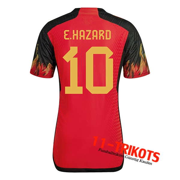 Belgien (E.HAZARD #10) Heimtrikot 2022/2023