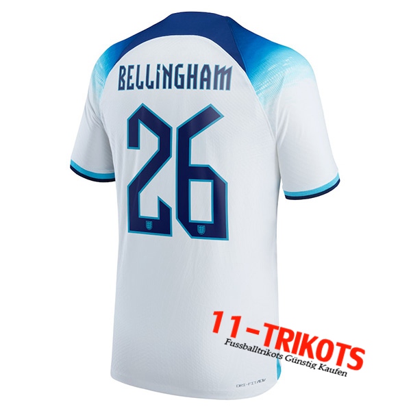 Britannien (BELLINGHAM #26) Heimtrikot 2022/2023