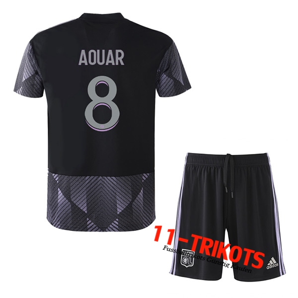 Lyon (AOUAR #8) ) Kinder Third Trikot 2022/2023