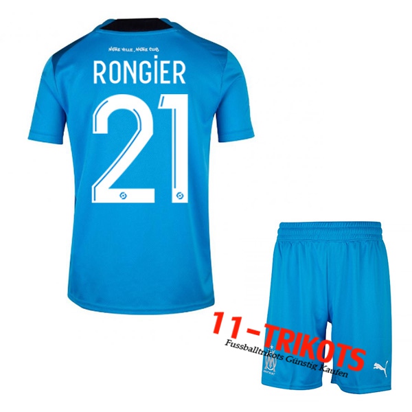 Marseille (RONGIER #21) Kinder Third Trikot 2022/2023