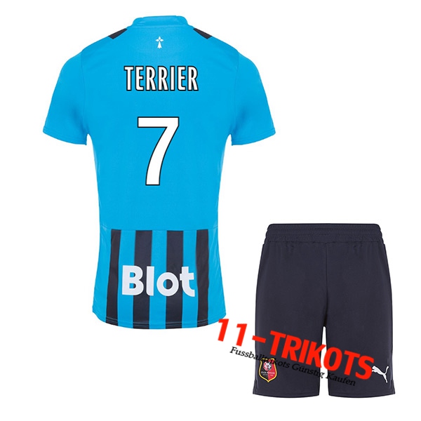 Stade Rennais (TERRIER #7) Kinder Third Trikot 2022/2023