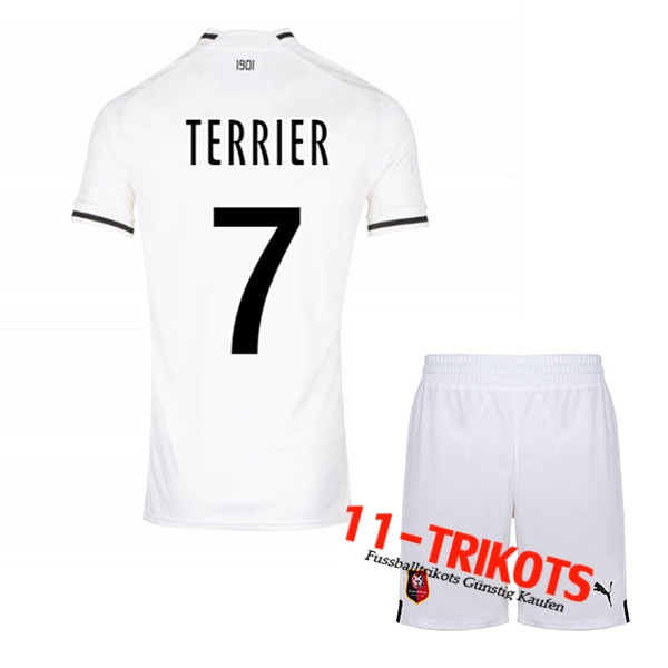 Stade Rennais (TERRIER #7) Kinder Auswärtstrikot 2022/2023