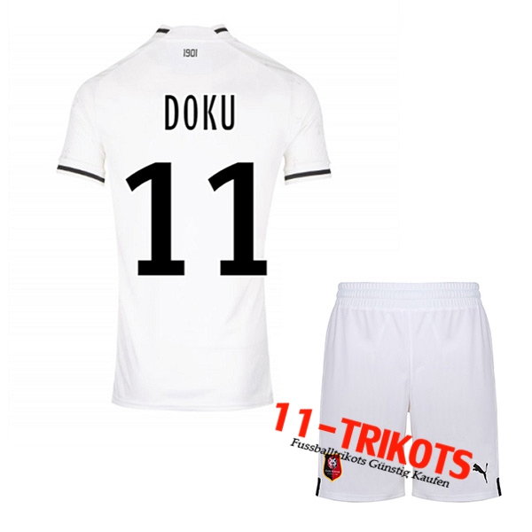 Stade Rennais (DOKU #11) Kinder Auswärtstrikot 2022/2023