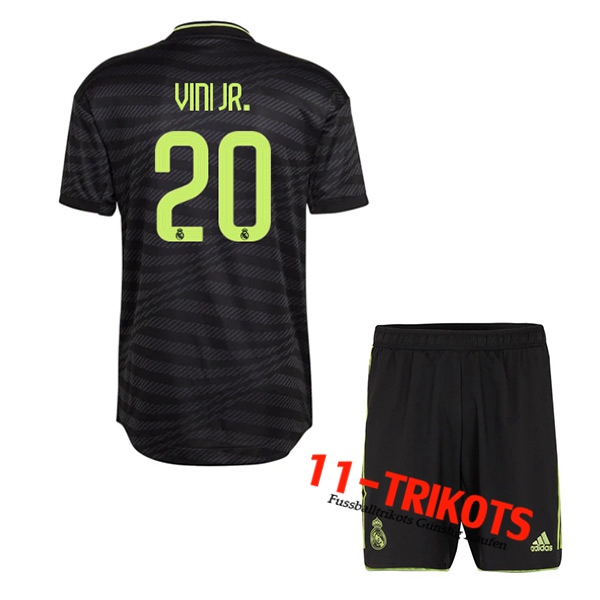 Real Madrid (VINIJR #20) Kinder Third Trikot 2022/2023