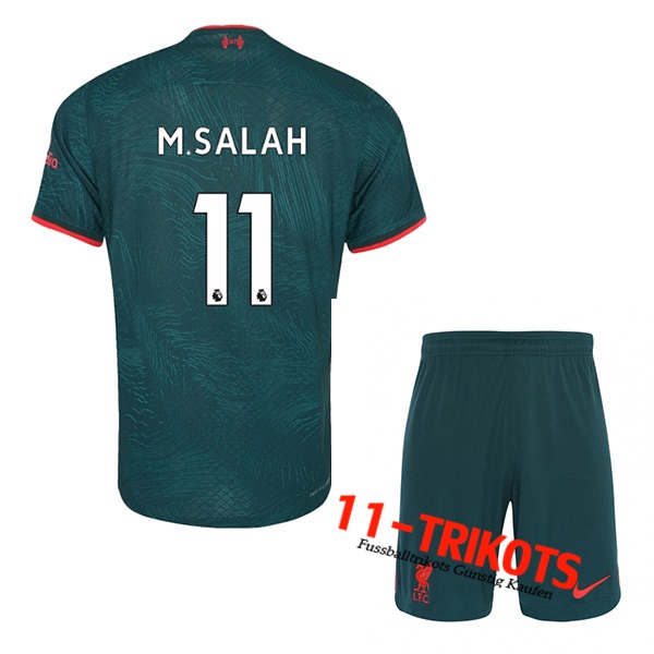 Liverpool (M.SALAH #11) Kinder Third Trikot 2022/2023