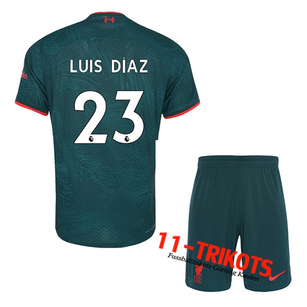 Liverpool (LUIS DIAZ #23) Kinder Third Trikot 2022/2023