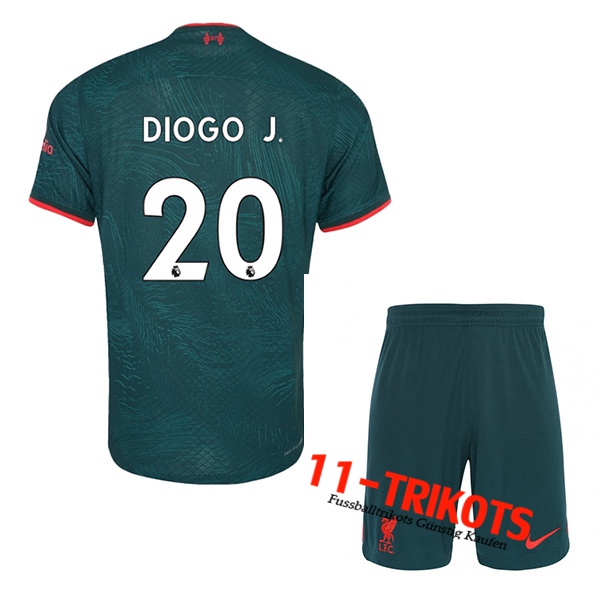 Liverpool (DIOGO J. #20) Kinder Third Trikot 2022/2023