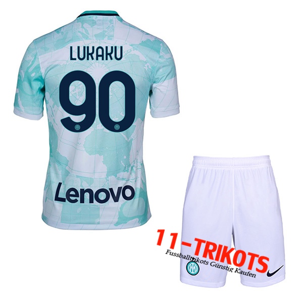 Inter Milan (LUKAKU #90) Kinder Auswärtstrikot 2022/2023