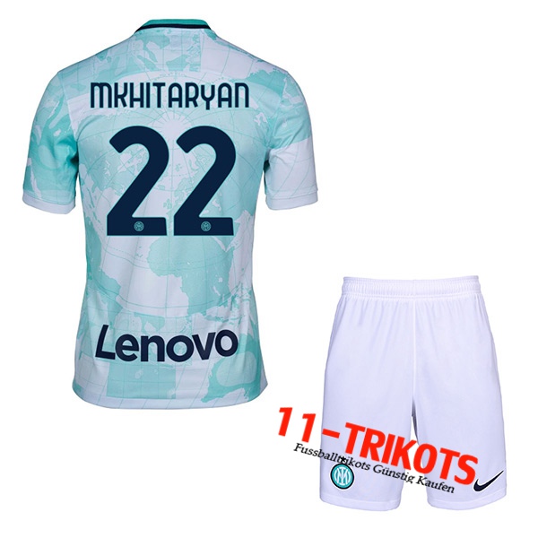 Inter Milan (MKHITARYAN #22) Kinder Auswärtstrikot 2022/2023