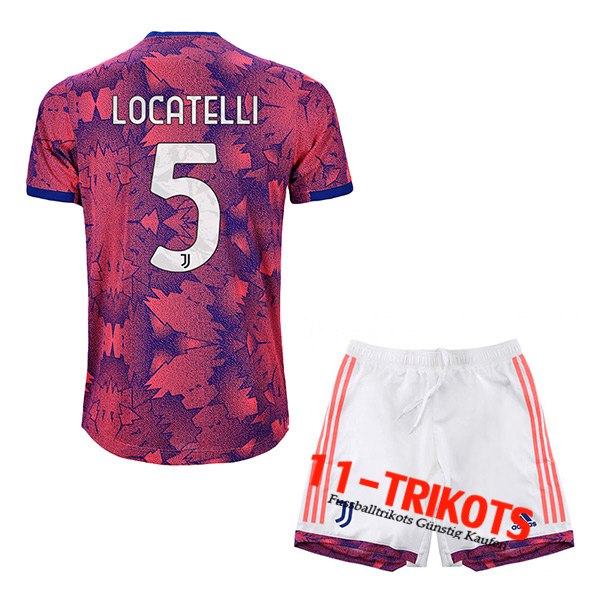 Juventus (LOCATELLI #5) Kinder Third Trikot 2022/2023