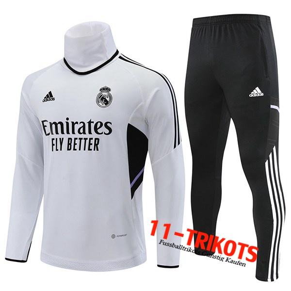 Real Madrid Trainingsanzug Weiß 2022/2023