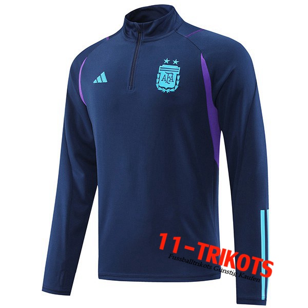 Argentinien Training Sweatshirt Meerblaus 2022/2023