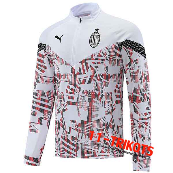AC Milan Training Sweatshirt Weiß 2022/2023