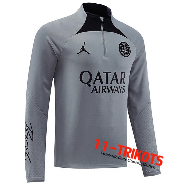 PSG Training Sweatshirt Grau 2022/2023